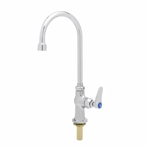T&S Brass B-0305-VR-WS T&S Single Hole Deck Mount Pantry Faucet with 5-3/4" Gooseneck Spout