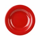 Thunder Group CR5809PR Pure Red 13 oz. Melamine Salad Bowl | Case of 12
