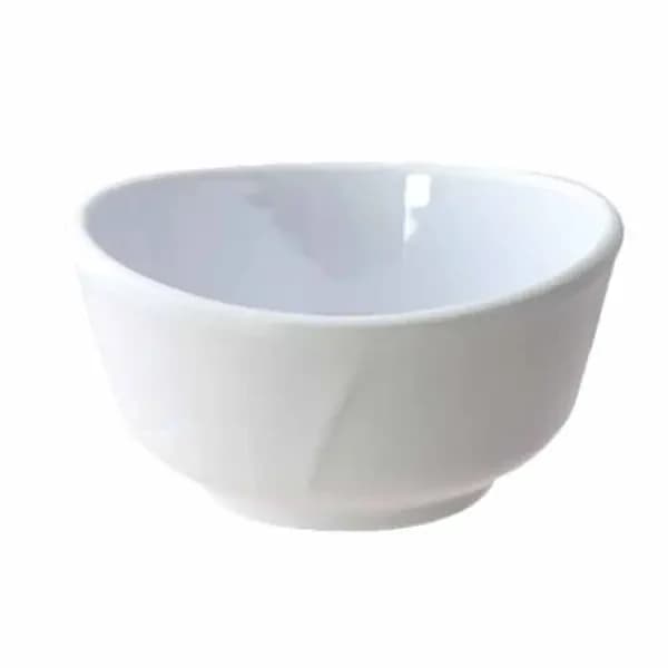 Thunder Group 39045WT Classic White 11 oz. Melamine Bowl | Case of 12