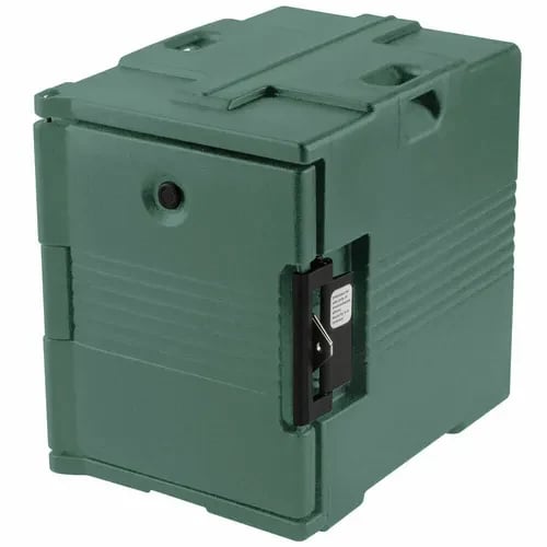 Cambro Ultra Pan Carrier UPC400SP192 Insulated Granite Green Front Loader Food Carrier