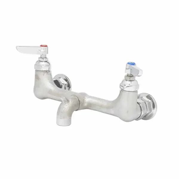 T&S B-0672-RGH 8" Wall Mount Service Sink Faucet