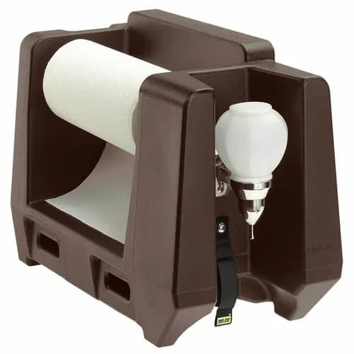 Cambro HWAPR131 Dark Brown Handwashing Sation