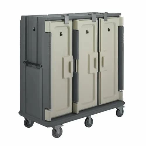 Cambro MDC1418T30191 Granite Gray Meal Delivery Cart