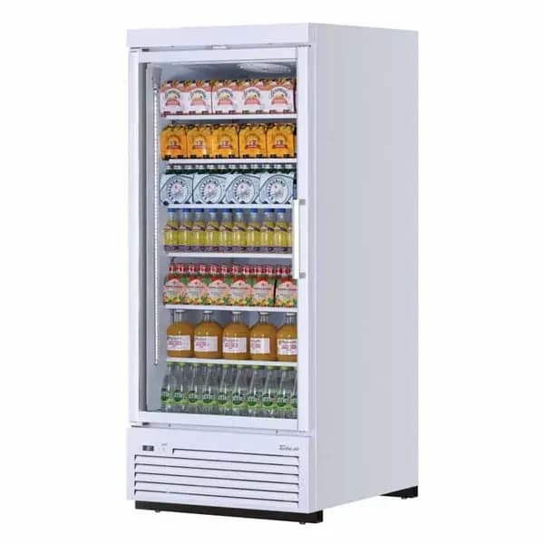General Electric TJMR-30SDW-N Turbo-Air White 32 cu. ft. 1 Door Refrigerator Merchandiser 36-5/8"W