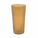 Thunder Group PLTHTB032A Amber 32 oz. Plastic Tumbler Glass | Case of 12