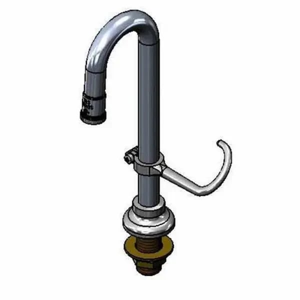 T&S B-2140 9-3/16" Faucet Gooseneck Spout Nozzle
