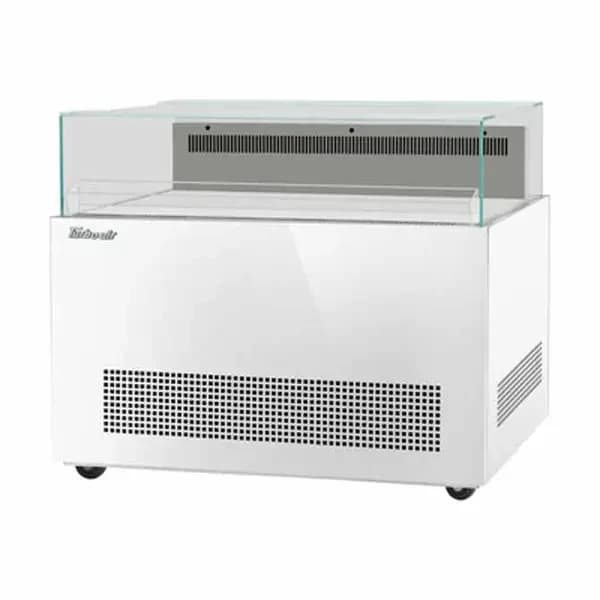 Turbo Air TOS-50NN-W Open White Sandwich and Cheese Display Case Merchandiser 50"W