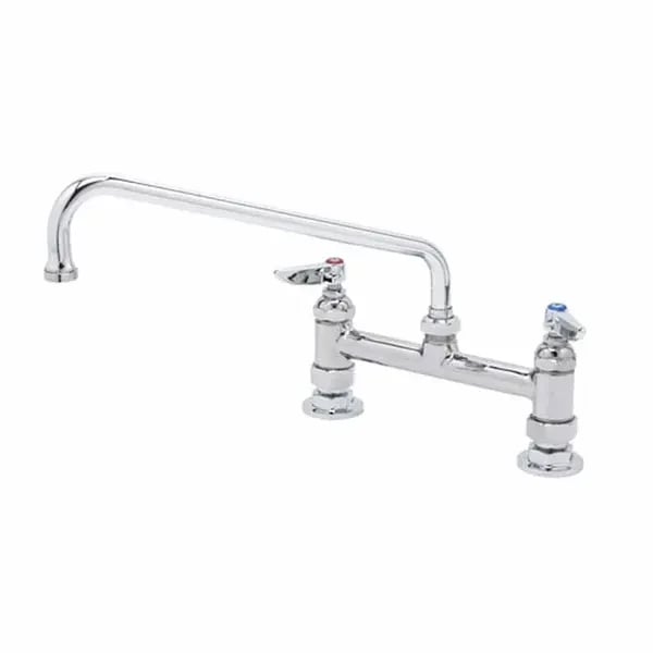 T&S B-2280-CR 8" Double Pantry Faucet