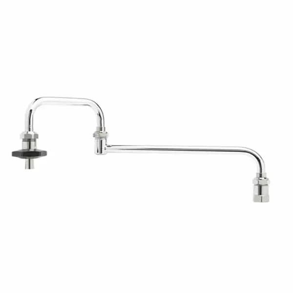 T&S Brass B-0585 T&S Single Hole Wall Mount Double-Jointed 18" Pot Filler Spout Nozzle