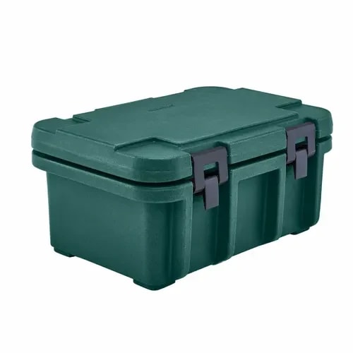 Cambro Ultra Pan Carrier UPC180192 Granite Green Top Loader 8" Deep — main image
