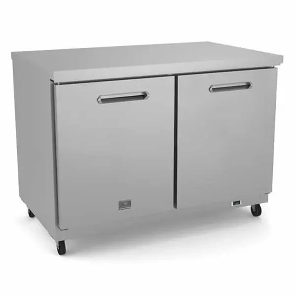 Kelvinator KCHUC48F 12 cu. ft. 2-Door Undercounter Freezer 48-1/8"W — main image