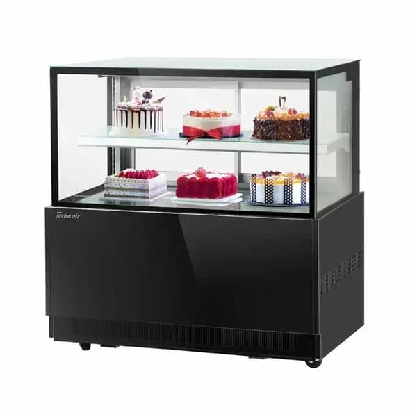 Turbo Air TBP48-46NN-B Refrigerated Black Bakery Display Case 47-1/4"W
