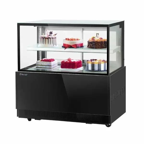 Turbo Air TBP48-46NN-B Refrigerated Black Bakery Display Case 47-1/4"W — main image
