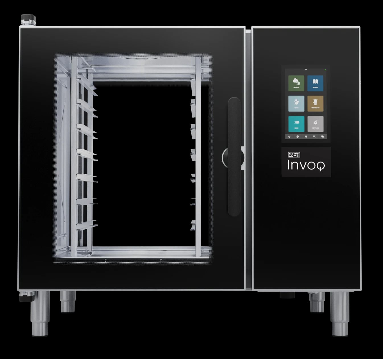 Blodgett® 61BE-PT Invoq Series Electric Freestanding Combi Oven Full Size Boiler Based 1 Oven — 208V, 3PH