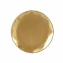 Thunder Group RF1006G Gold Pearl 8-1/8" Melamine Plate | Case of 12