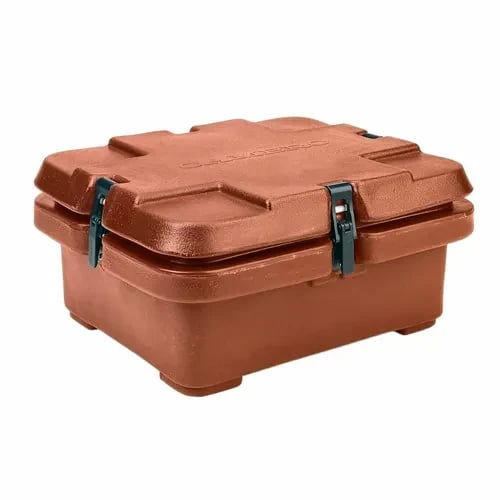Cambro Camcarrier 240MPC402 Brick Red Top Loader 4" Deep