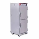 BevLes HTSS74P161 Insulated Solid Dutch Doors Full Height Heated Holding Cabinet 25"W