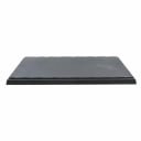 Tablecraft MGD2112 Frostone Slate Square Melamine Serving Tray 21" x 12-7/8" x 1-1/8"