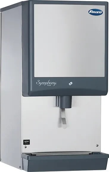 Follett Symphony Plus™ 12CI414A-LI Countertop Ice-Only Dispenser 425 Pound Daily Production 12 Pound Storage Lever Dispense Nugget Style Ice — 115V, 1PH — main image