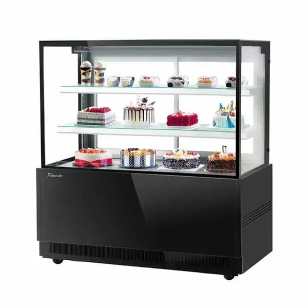 Turbo Air TBP60-54NN-B Refrigerated Black Bakery Display Case 59"W