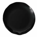 Thunder Group RF1018BW Black Pearl 18" Melamine Plate | Case of 2