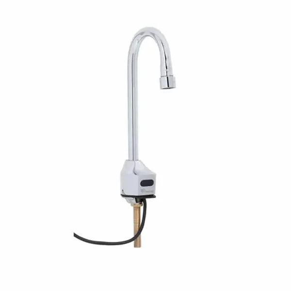 T&S EC-3100TMVHGF10 Single Hole Deck Mount ChekPoint Electronic Hands Free Sensor Faucet — main image