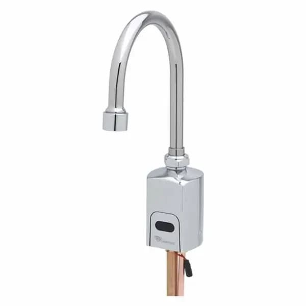 T&S Brass EC-3130-STV5THG T&S Single Hole Deck Mount ChekPoint Electronic Hands Free Sensor Faucet