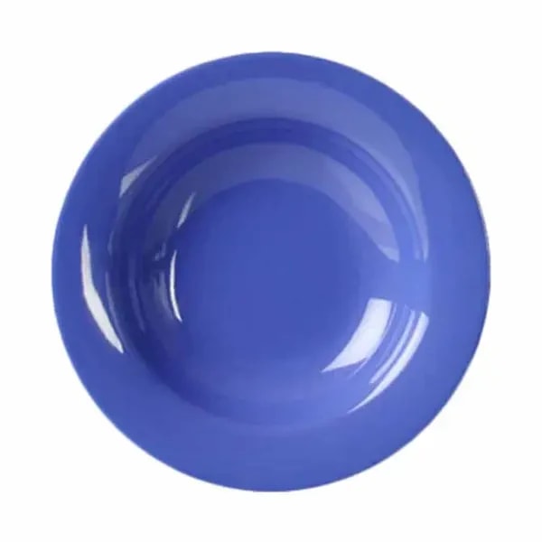 Thunder Group CR5077BU Purple 8 oz. Melamine Salad Bowl | Case of 12 — main image