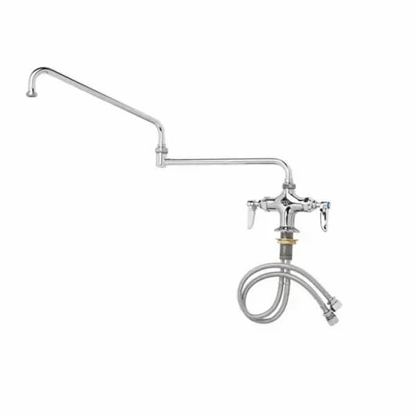 T&S Brass B-0268 T&S Single Hole Deck Mount Pantry Mixing Faucet
