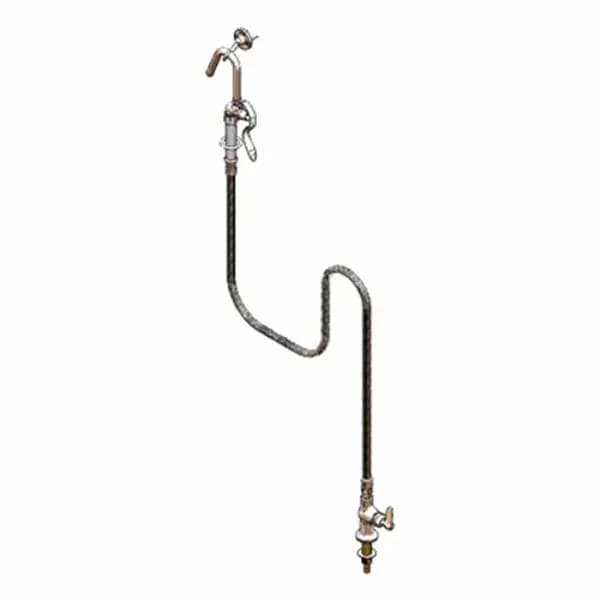 T&S Brass B-0305-102A T&S Single Hole Deck Mount Pantry Faucet