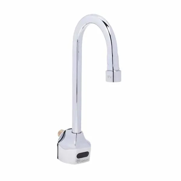 T&S EC-3101TMVHGF10 Single Hole Wall Mount Electronic Hands Free Sensor Faucet — main image