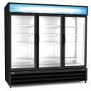 Kelvinator KCHGM72R 72 cu. ft. 3-Door Door Refrigerator Merchandiser 81"W