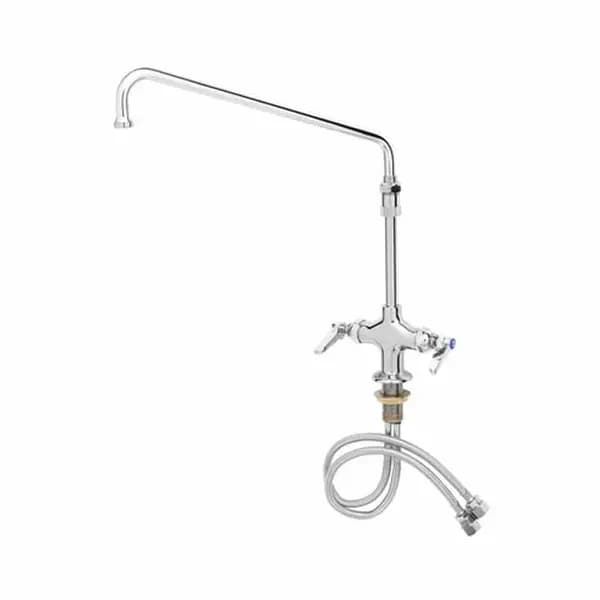 T&S Brass B-2294 T&S 4" Double Pantry Faucet