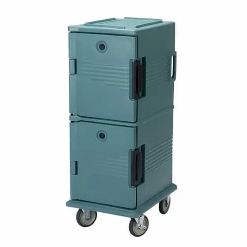 Cambro UPC800401 Ultra Cam Cart Insulated Slate Blue Front Loader Food Carrier