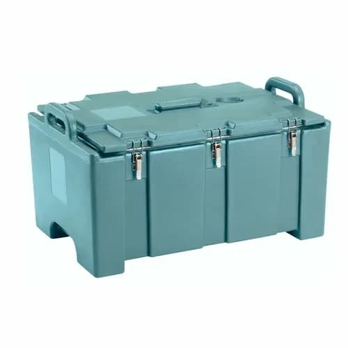Cambro 100MPC401 Camcarrier Slate Blue Top Loader 8" Deep