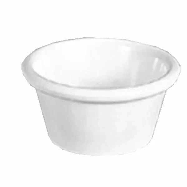Thunder Group ML536B1 Bone 2-1/2 oz. Melamine Ramekin | Case of 12 — main image