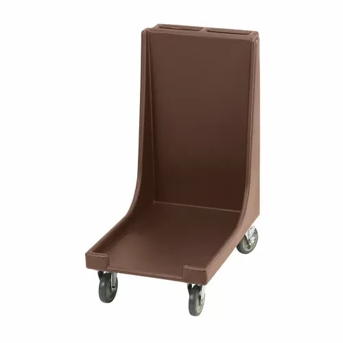 Cambro Camdolly CD1826H131 Dark Brown Food Carrier Dolly With Handle