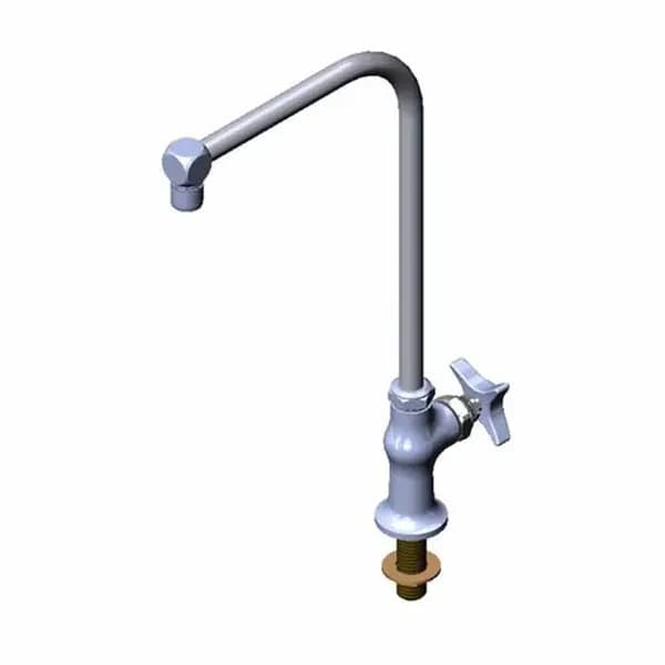 T&S Brass B-0318-02 T&S Single Hole Deck Mount Faucet