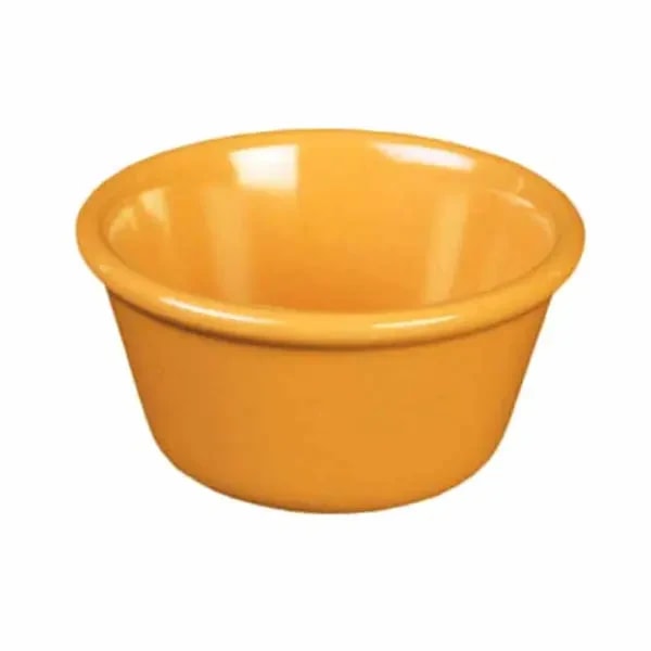 Thunder Group ML536YW1 Yellow 2-1/2 oz. Melamine Ramekin | Case of 12 — main image