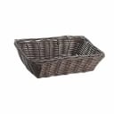 Tablecraft 1472 Brown Rectangular Woven Basket 9" x 6" x 2-1/2 | Case of 12