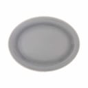 Thunder Group DM213H Graham 13-1/2" x 10-1/2" Oval Melamine Platter | Case of 12