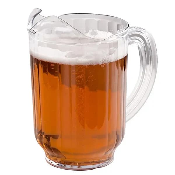 General Electric PKS-4289 32 oz. Clear Poly Beverage Pitcher