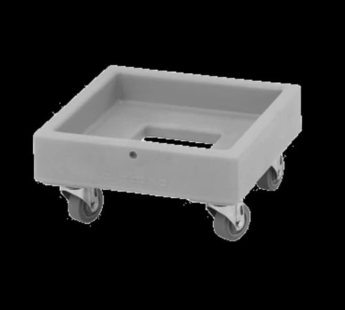 Cambro Camdolly CD1313615 Open Frame Charcoal Gray Food Carrier Dolly