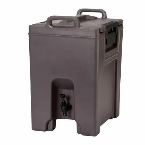 Cambro UC1000194 Camtainer 10-1/2 Gallon Insulated Granite Sand Beverage Dispenser