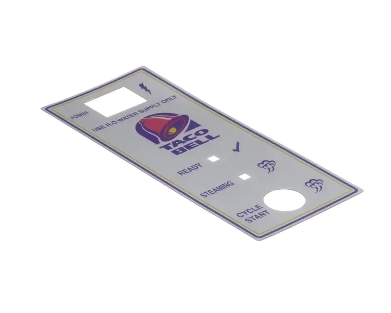 Antunes 1001433 Label, Taco Bell, CM-100
