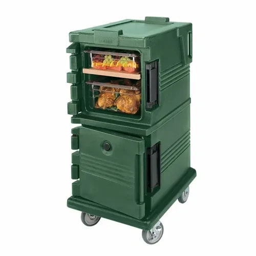 Cambro Ultra Cam Cart UPC600519 Insulated Green Front Loader Food Carrier — main image