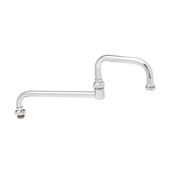 T&S 067X 15" Double Joint Swivel Faucet Spout Nozzle — main image