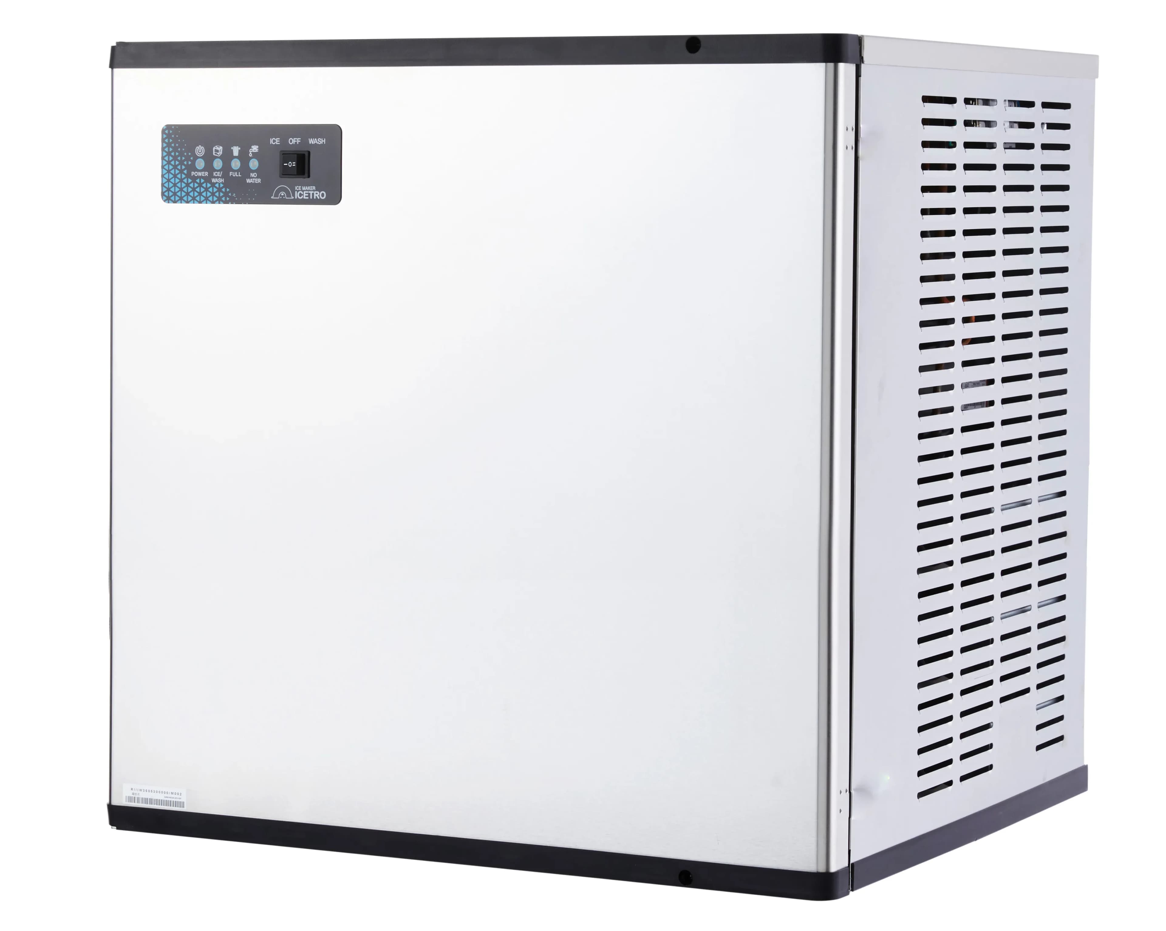 Icetro IM-1100 IM-1106-WH Modular Ice Machine Water Cooled Condenser Up To 1060 Pounds Per Day Production Capacity Cube, Half Cube Style Ice — 208-230V, 1PH