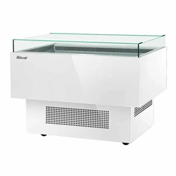Turbo Air TOS-50PN-W Open White Sandwich and Cheese Display Case Merchandiser 50"W