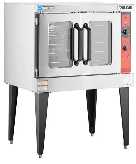 Vulcan Burners — Vulcan VC5GD Full Size Single Deck Natural Gas Convection Oven 40"W
